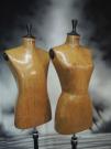 Busto anticato con treppiede legno - foto 3