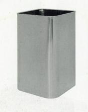 GETTACARTA INOX SATINATO QUADRATO