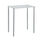 PLEXIGLASS TABLE WITH SATIN STEEL LEGS (OXY11) - photo 2